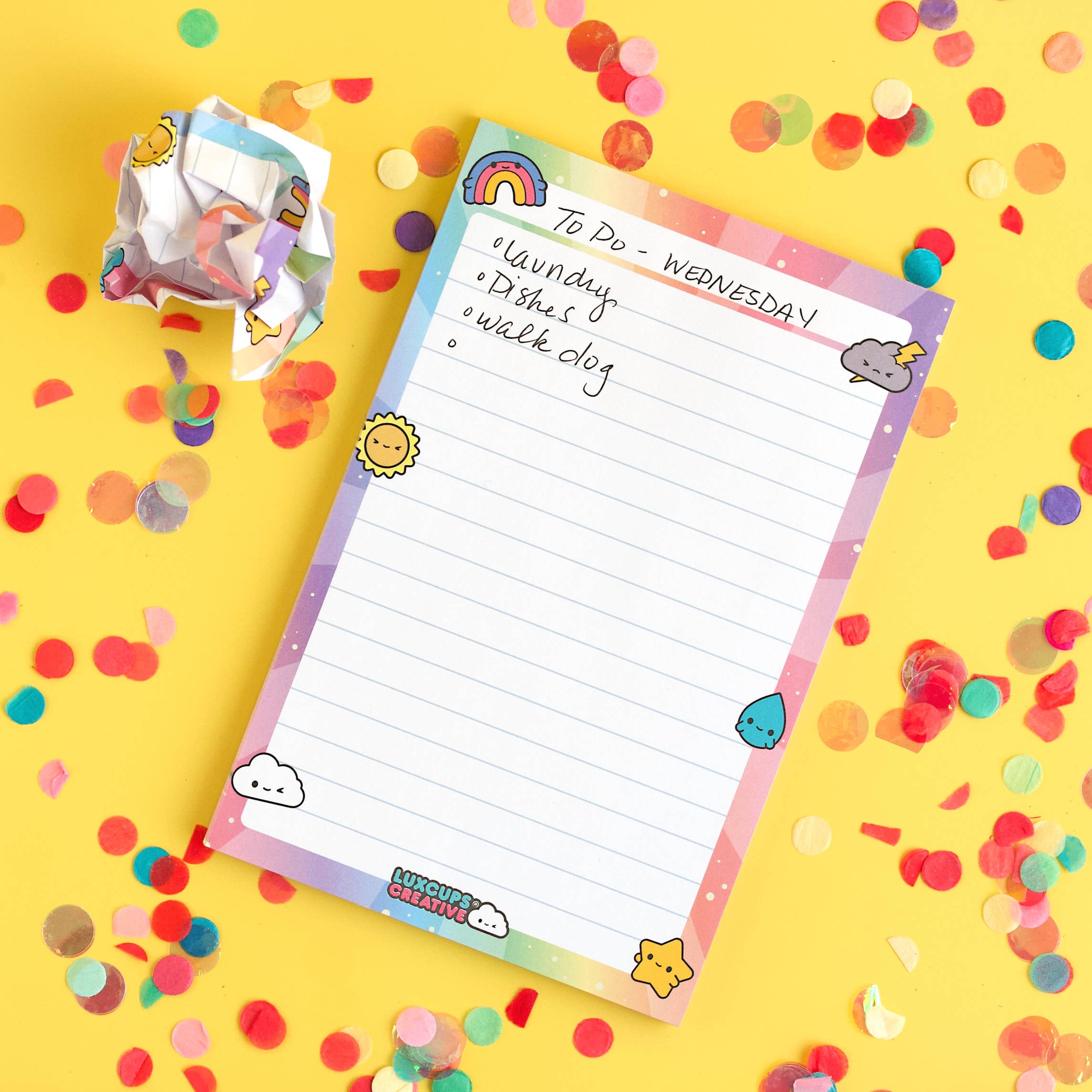 Weather Buds Notepad | LuxCups Creative