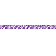 Deco Tape: Purple Flowers | PLUS