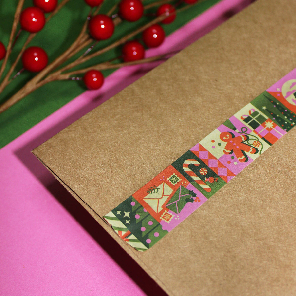 Jolly Holiday Washi Tape | New Heights Studio