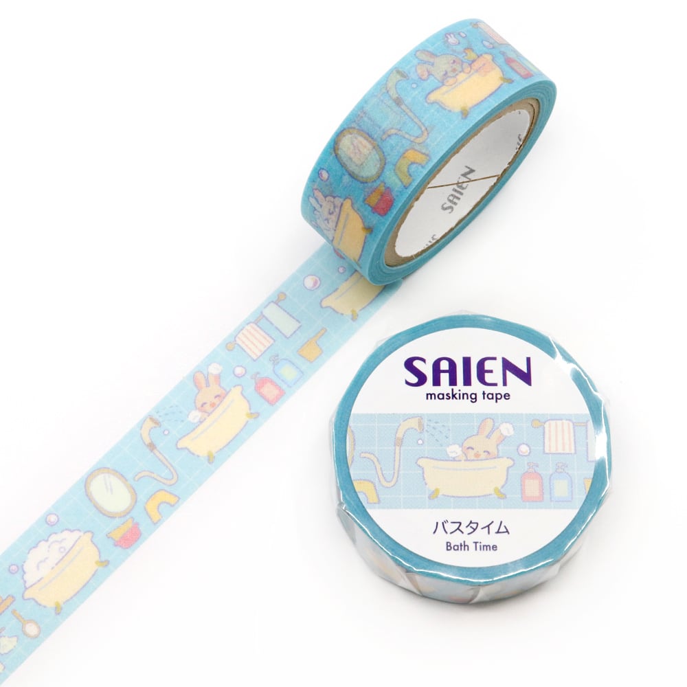 Bath Time Washi Tape by Kamiiso SAIEN | Papertail Fox