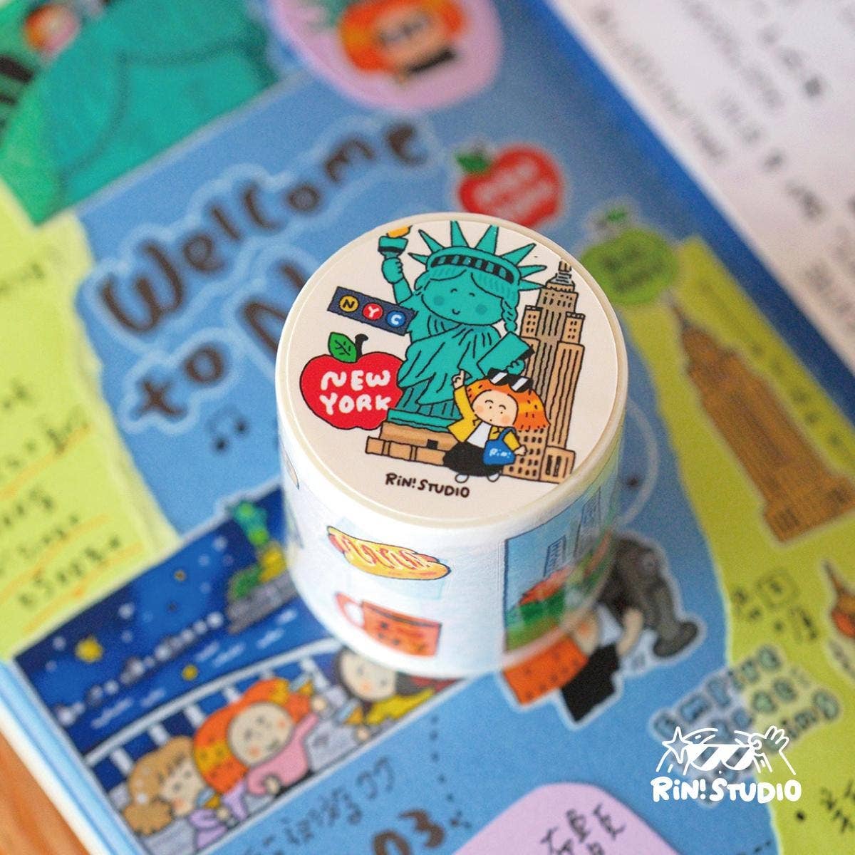 New York Die-Cut Washi Tape by RiN! Studio | Papertail Fox