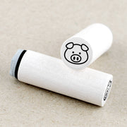 Pig Face Mini Stamp by Merry & Bright | Papertail Fox