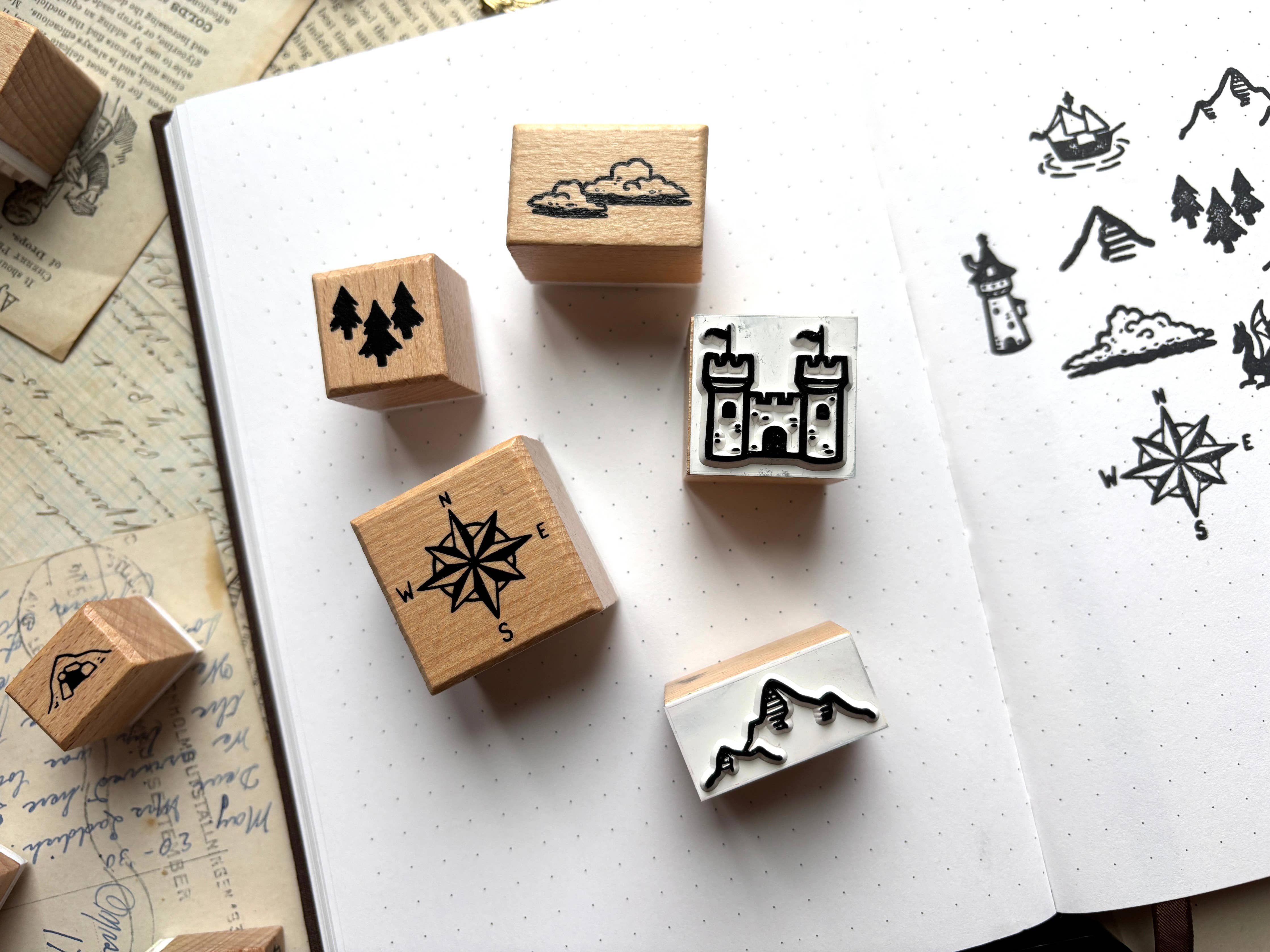 Fantasy Map Stamp Kit | The Creeping Moon