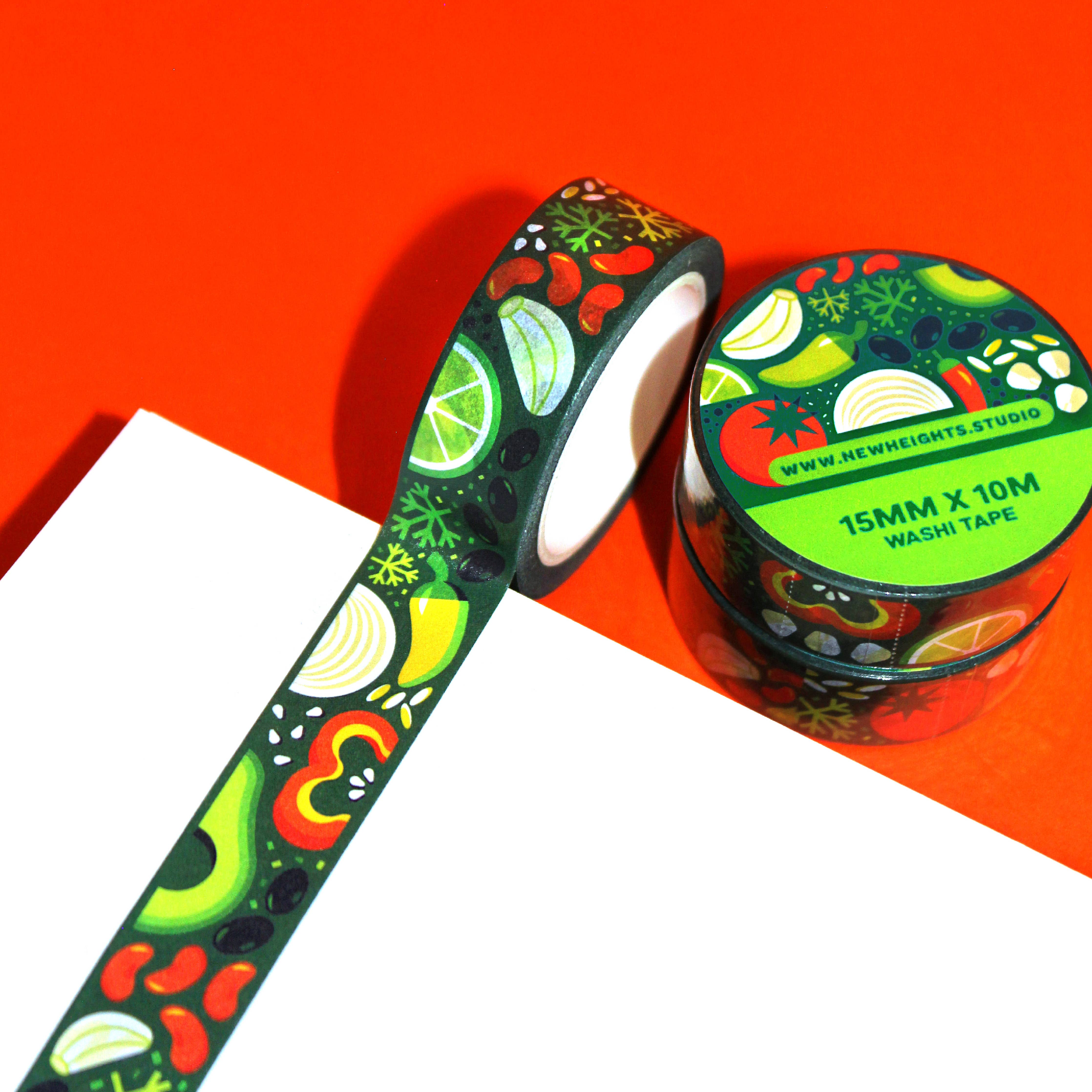 Latin Produce Washi Tape | New Heights Studio