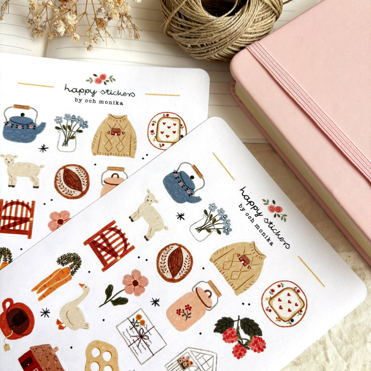 Soft Life Sticker Sheet | Och Monika