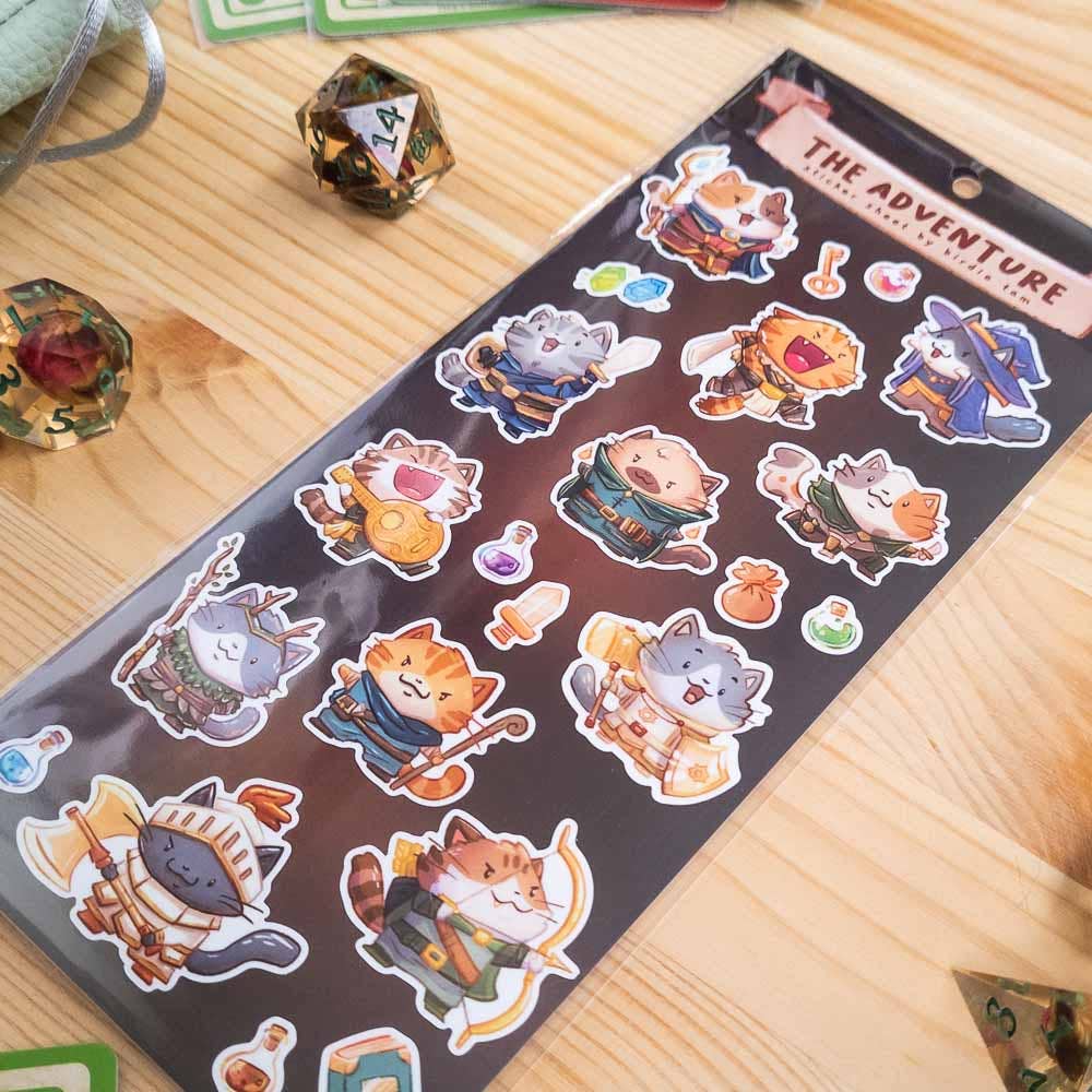 Adventure Sticker Sheet | Birdie Tam