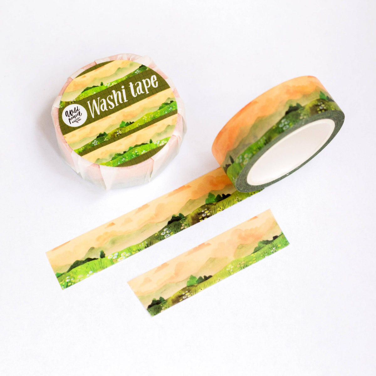 Sunset Washi Tape by Wild Pencil Studio | Papertail Fox