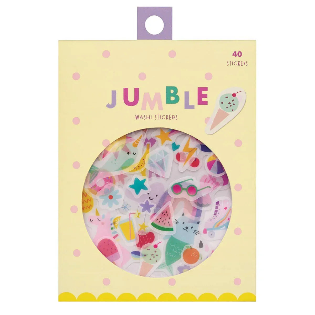 Magical Day Jumble Washi Flake Stickers by Girl of All Work | Papertail Fox