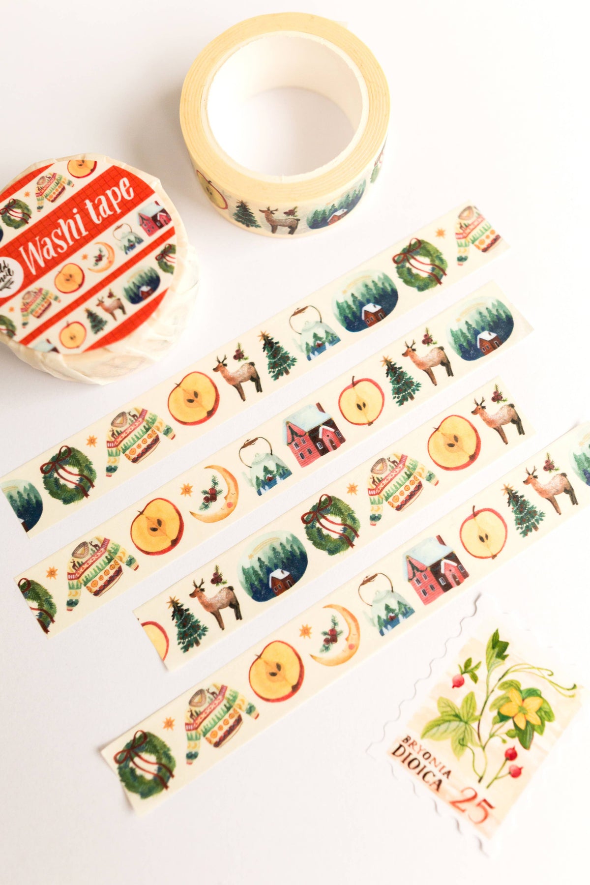 Home For Christmas Washi Tape | Wild Pencil Studio