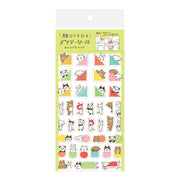 Peeking Animals Sticker Sheet by Furukawashiko