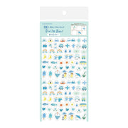 Weather Blue Sticker Sheet by Furukawashiko