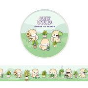 Shibas vs. Plants Washi Tape by CutieSquad | Papertail Fox
