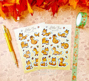 Little Fox Sticker Sheet