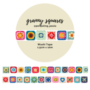 Granny Squares Washi Tape | Penpaling Paula