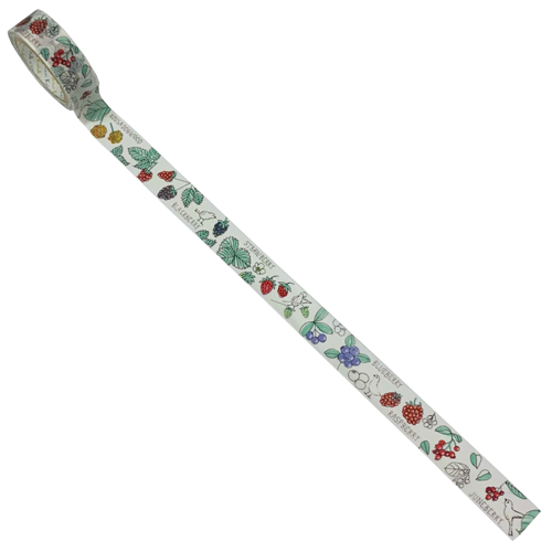 My Heavenly Garden Bird's Restaurant Washi Tape unrolled by Seal-do | Papertail Fox