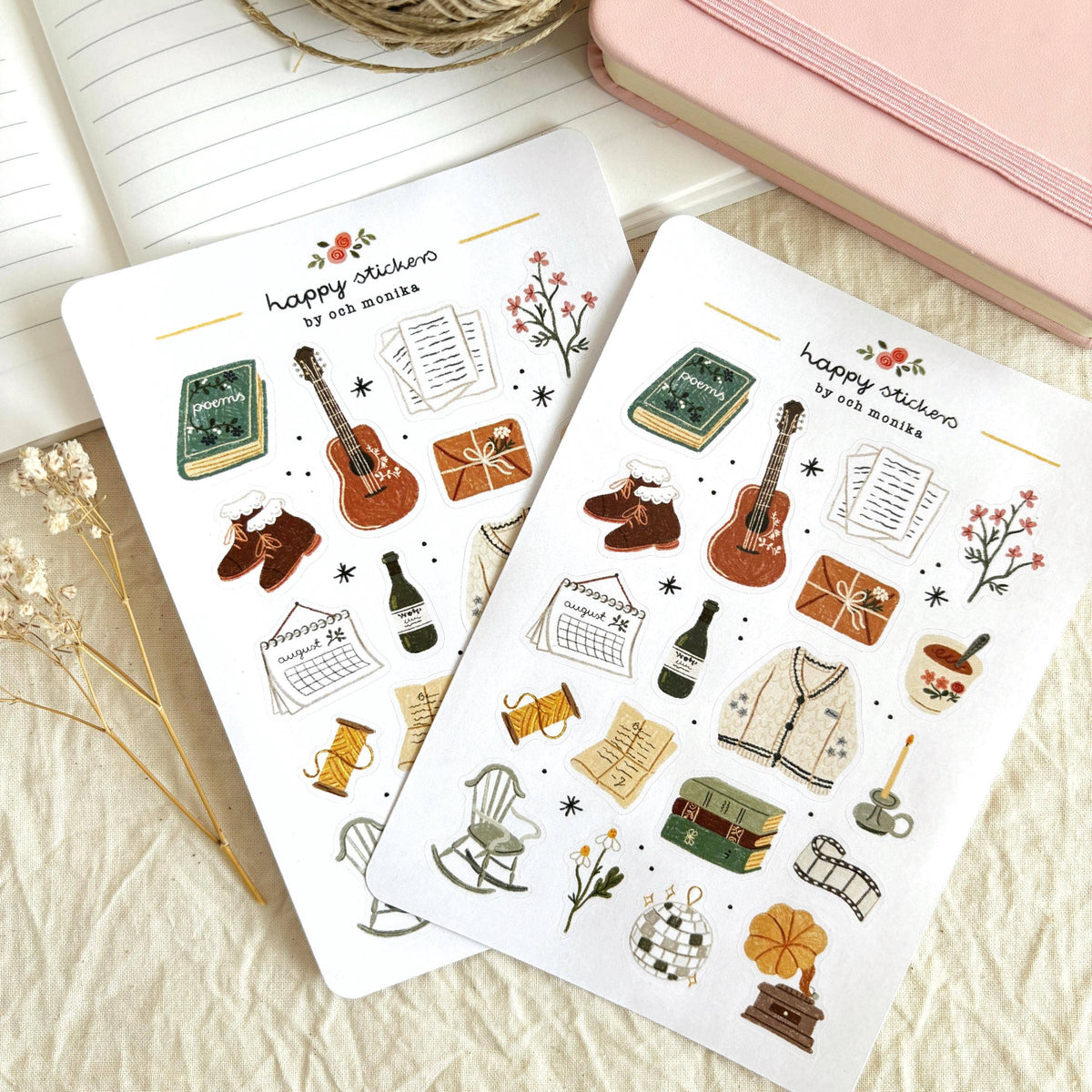 Folklore Sticker Sheet | Och Monika