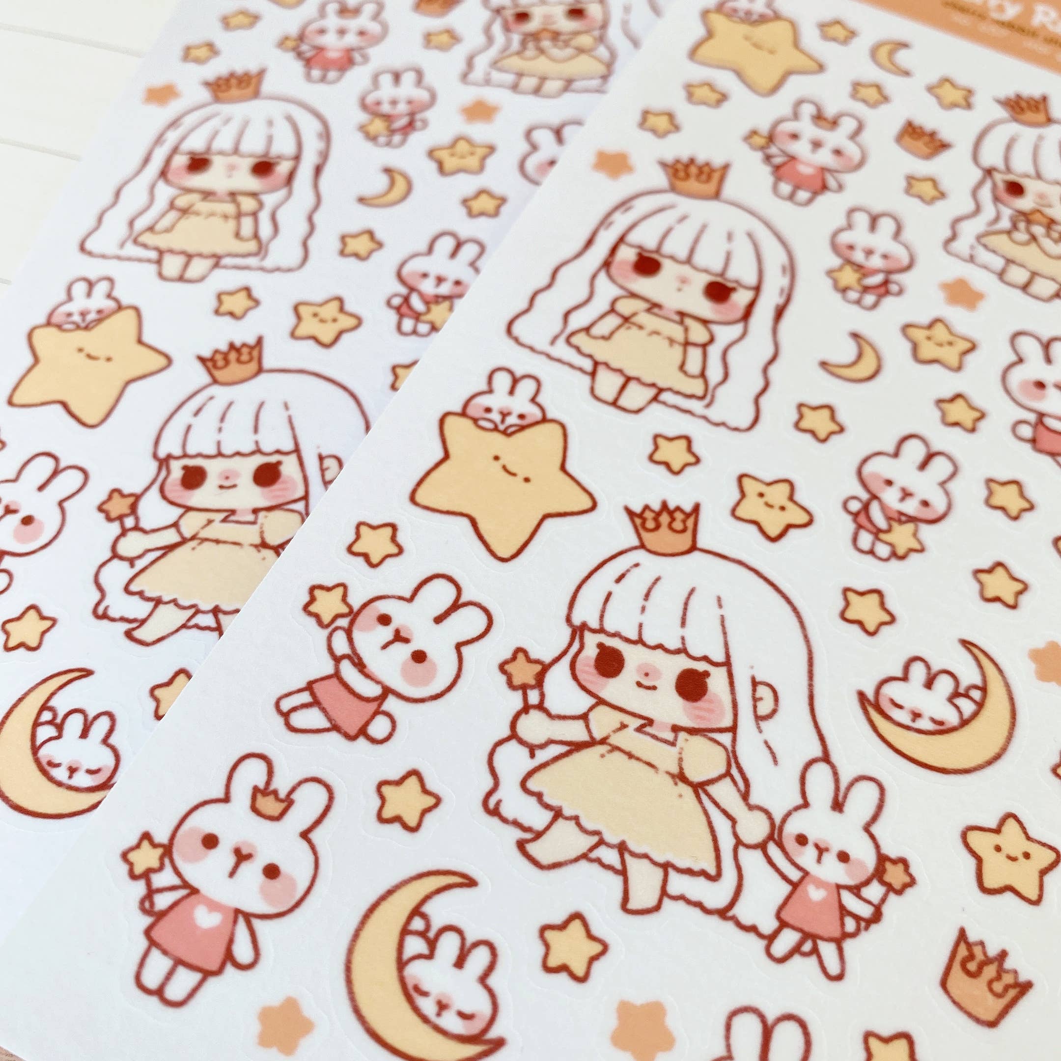Star Girl Sticker Sheet no.057