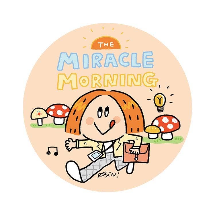 Miracle Morning Work Diary Washi Tape | RiN! Studio