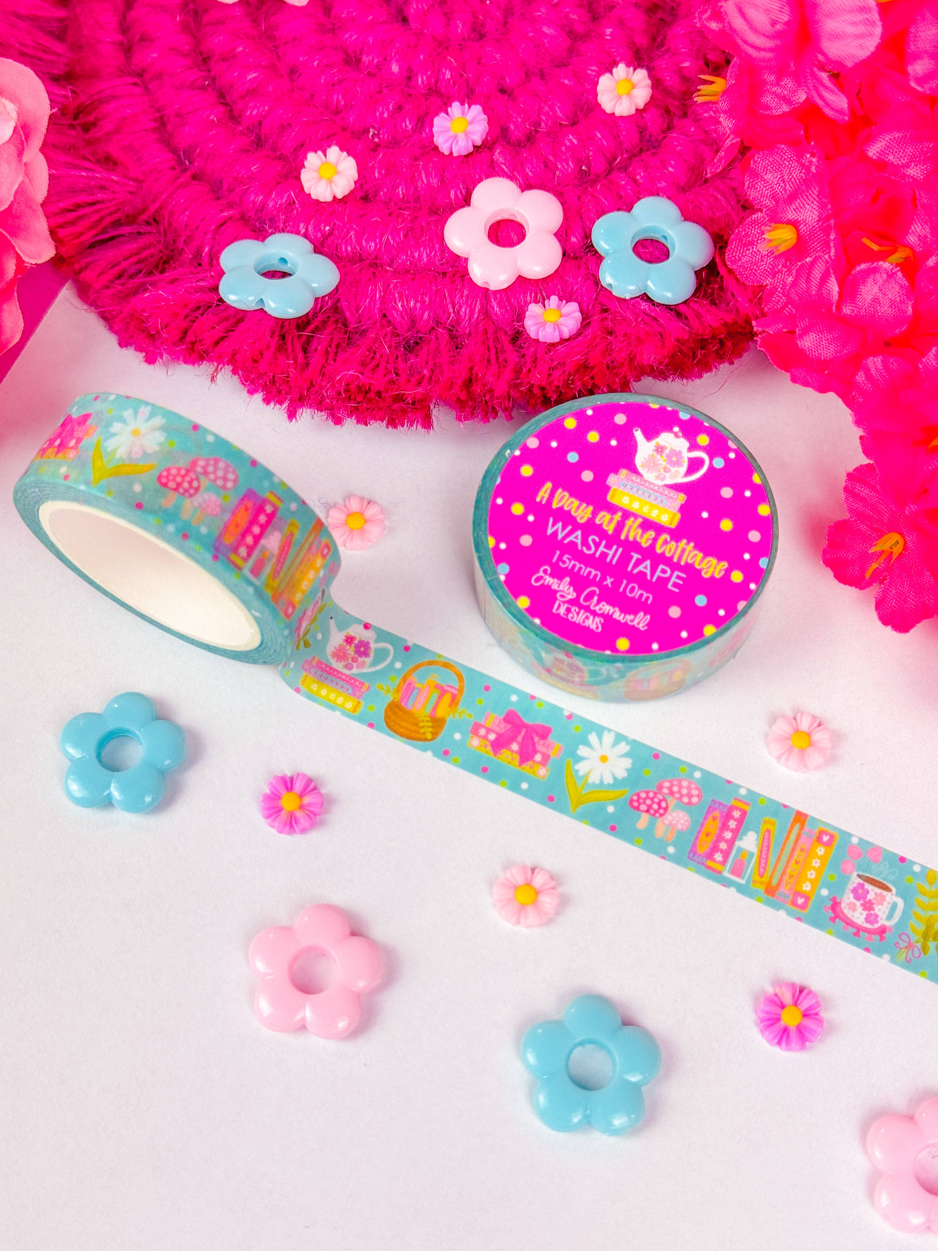 A Day at the Cottage Washi Tape | Emily Cromwell Designs