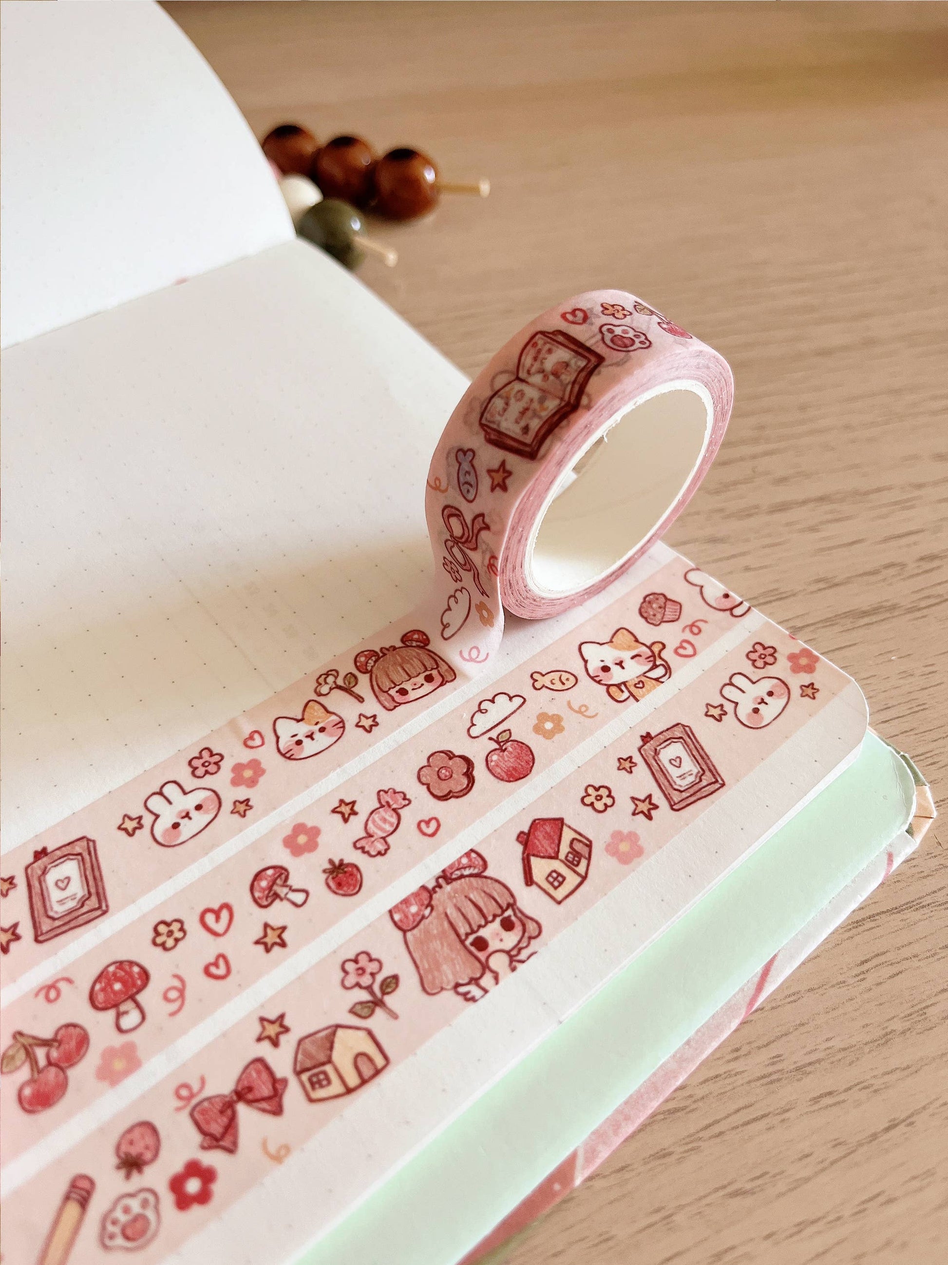 Sketch Doodles Washi Tape by Cherry Rabbit | Papertail Fox