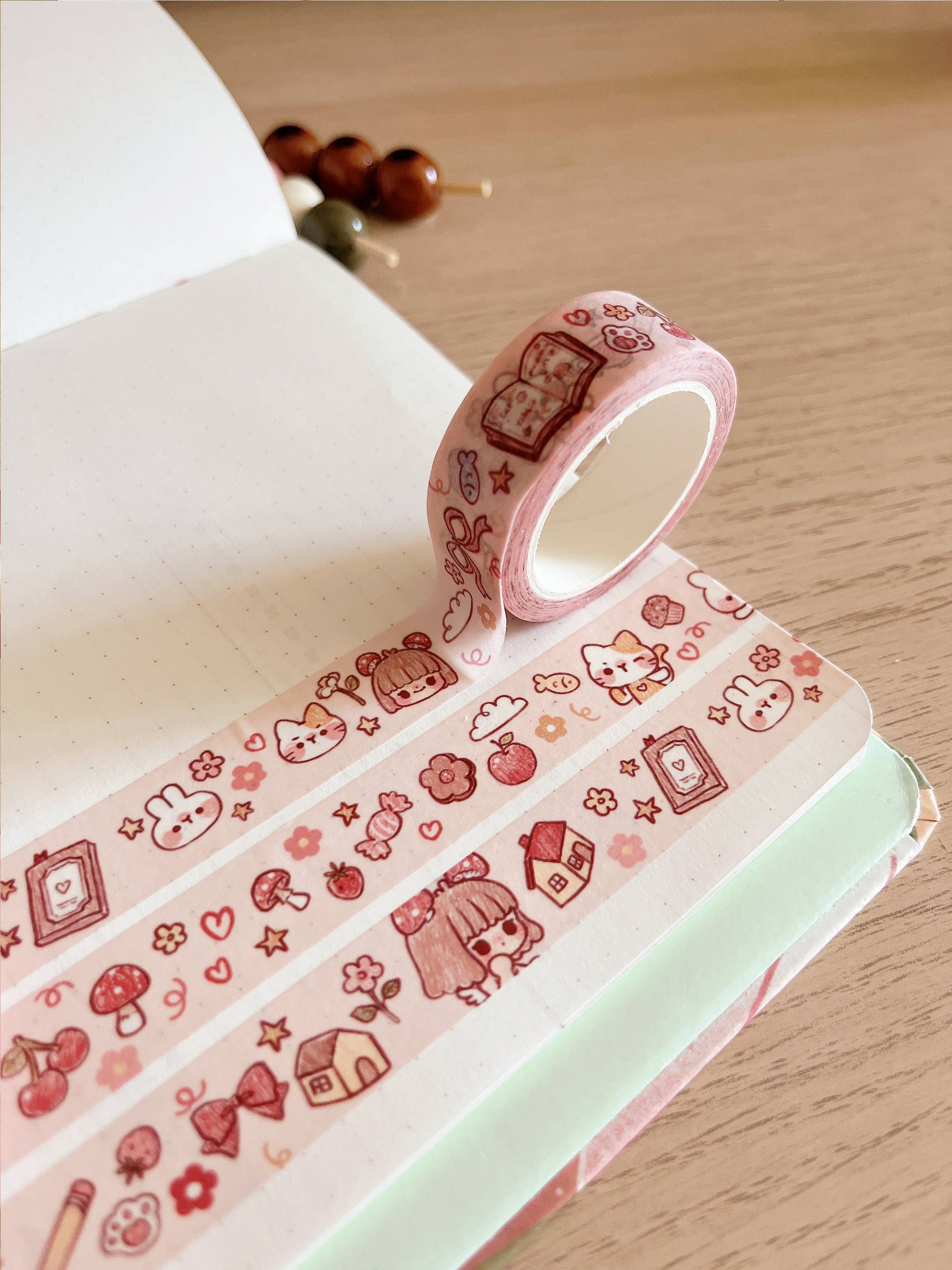 Sketch Doodles Washi Tape by Cherry Rabbit | Papertail Fox