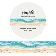 Seaside SHAPED Washi Tape | Penpaling Paula