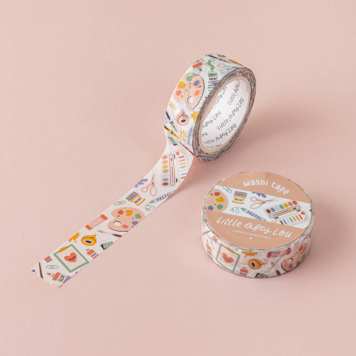 Art Supplies Washi Tape by Little Lefty Lou | Papertail Fox