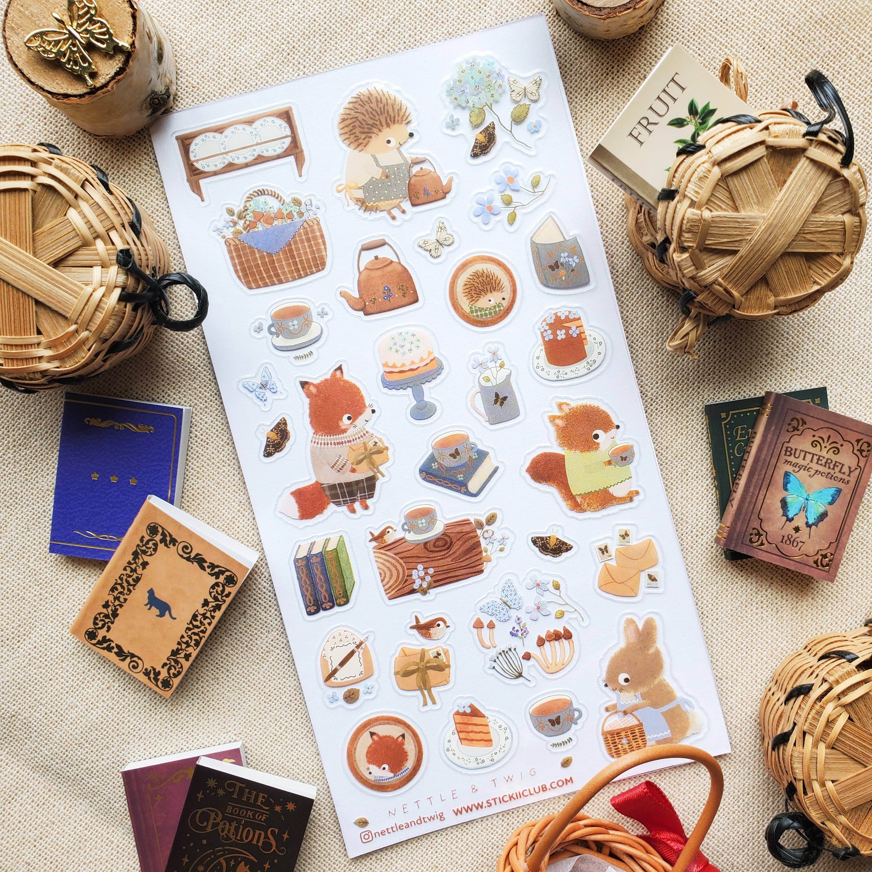 Sweet Forest Gatherings Sticker Sheet | Stickii