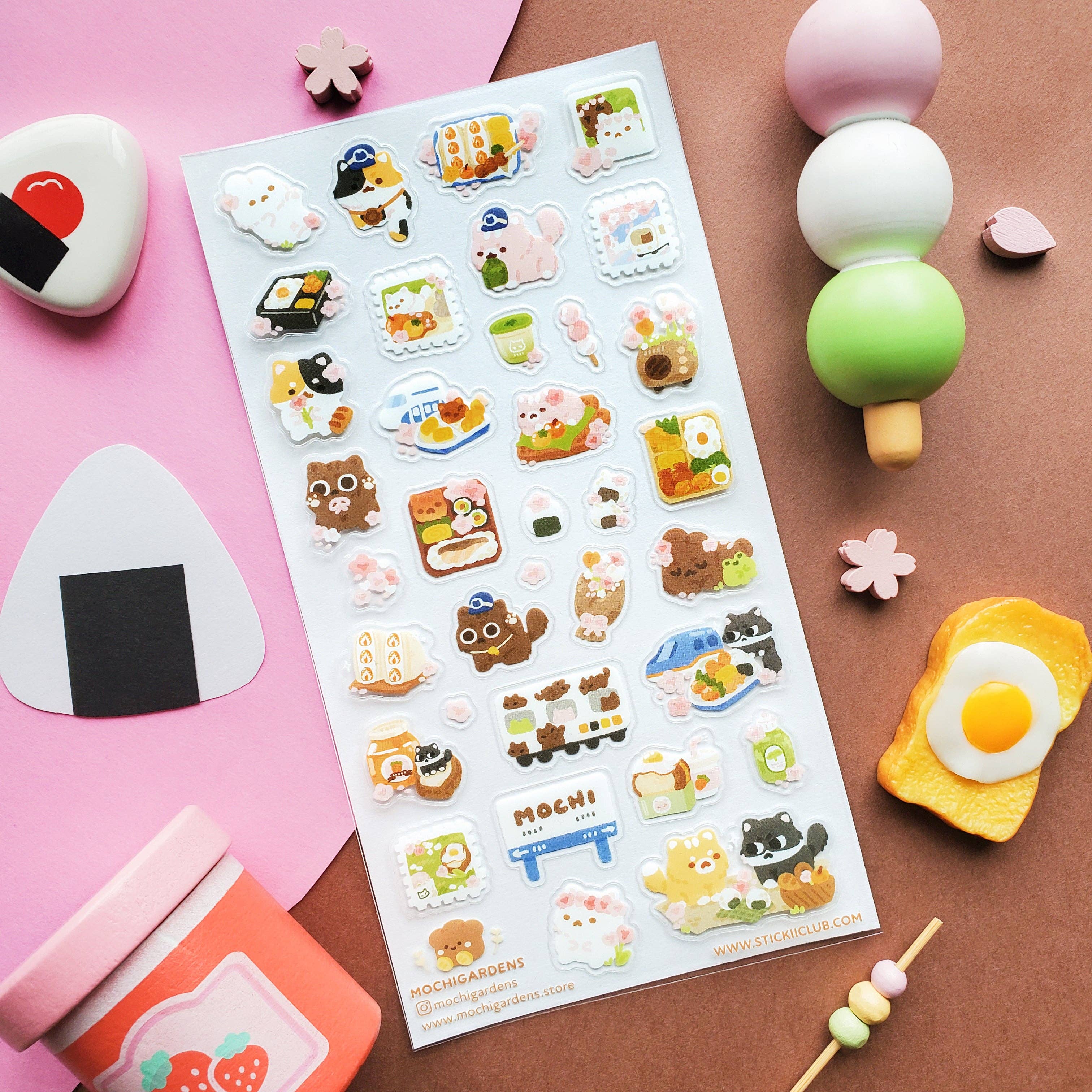Blooming Bento Day Sticker Sheet | Stickii
