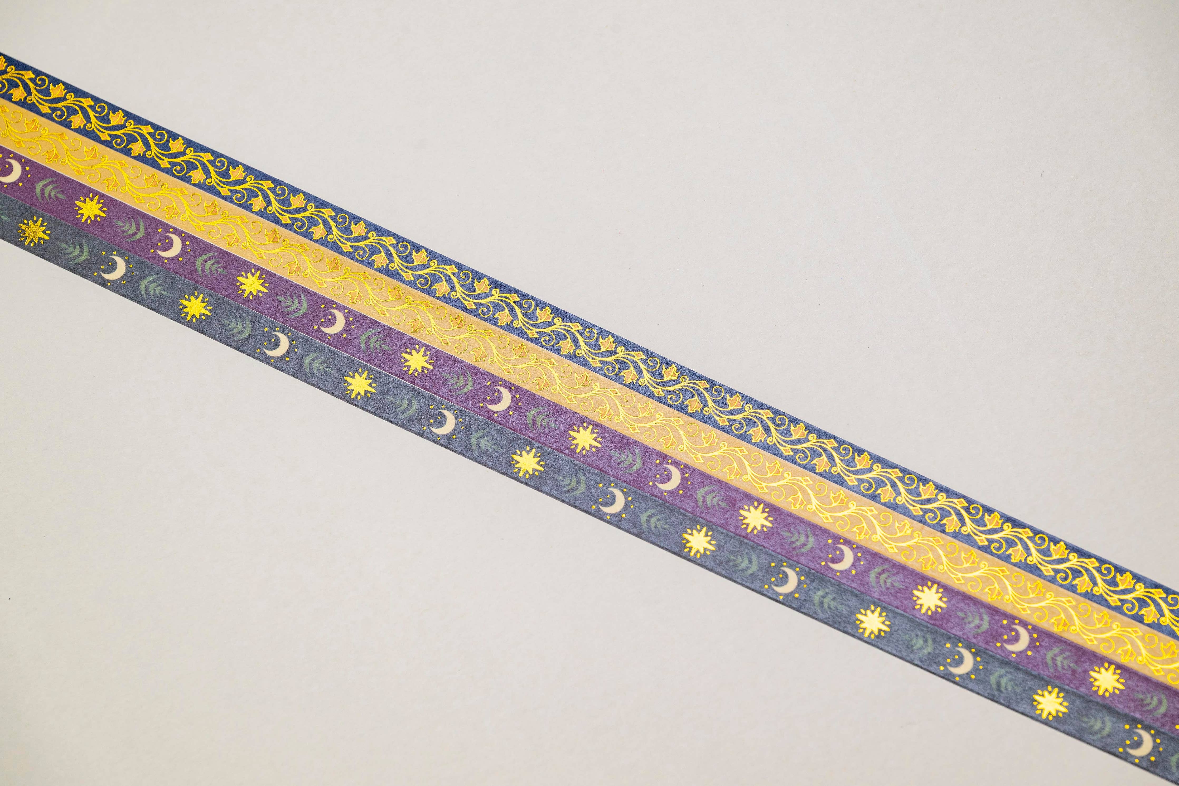 Dream & Vines Foiled Washi Tape Set | CoraCreaCrafts