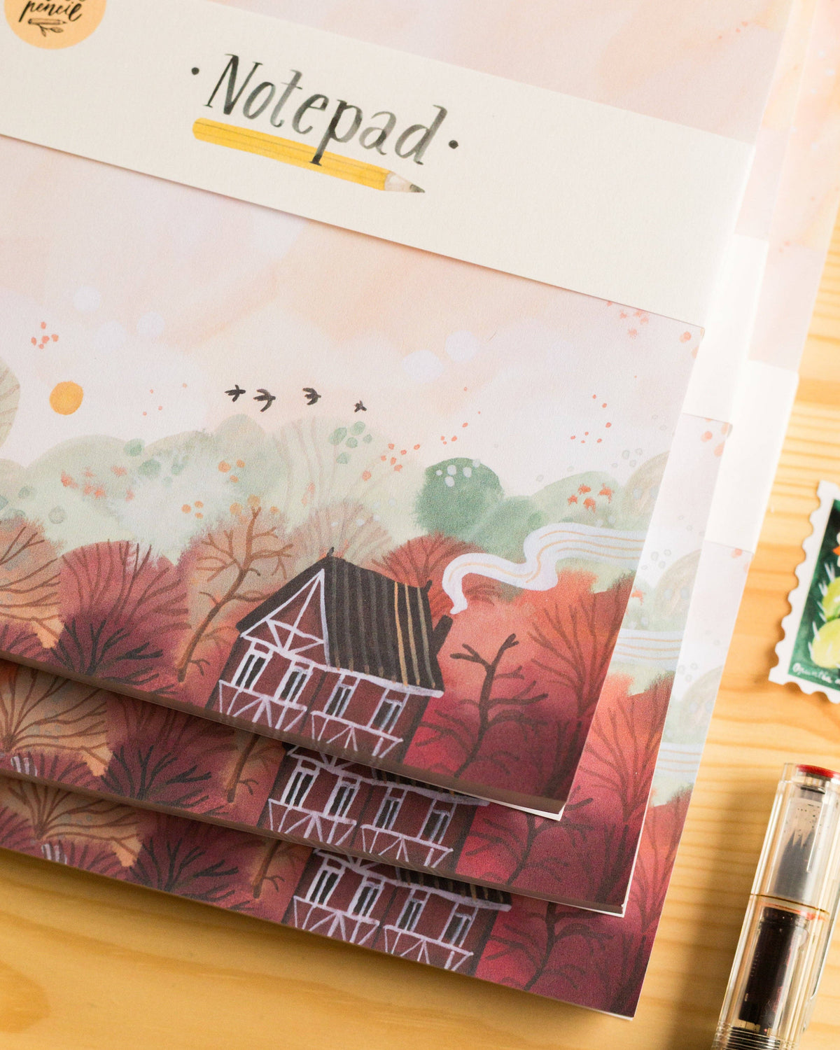 Autumn Notepad | Wild Pencil Studio