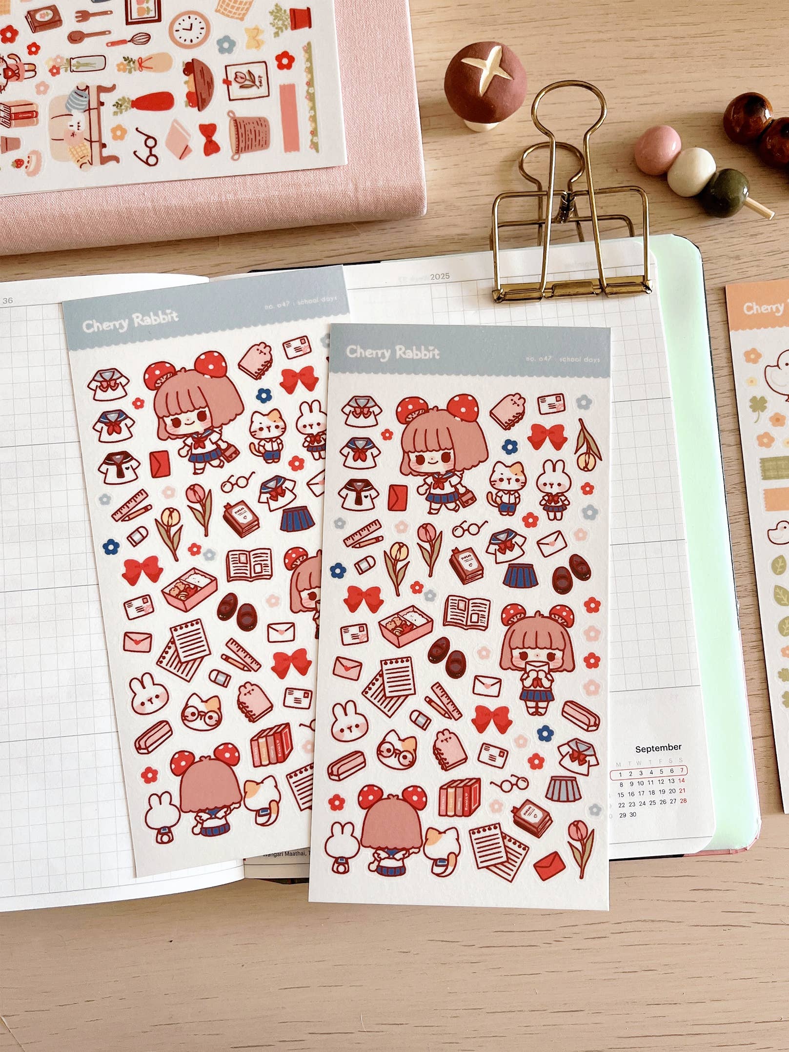 School Days Sticker Sheet no.047