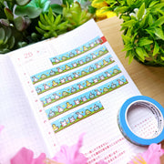 Washi Tape - Pixel Misfits (10mm) - Rainbow Foil