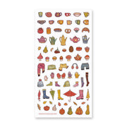 Fall Essentials Sticker Sheet by Stickii | Papertail Fox
