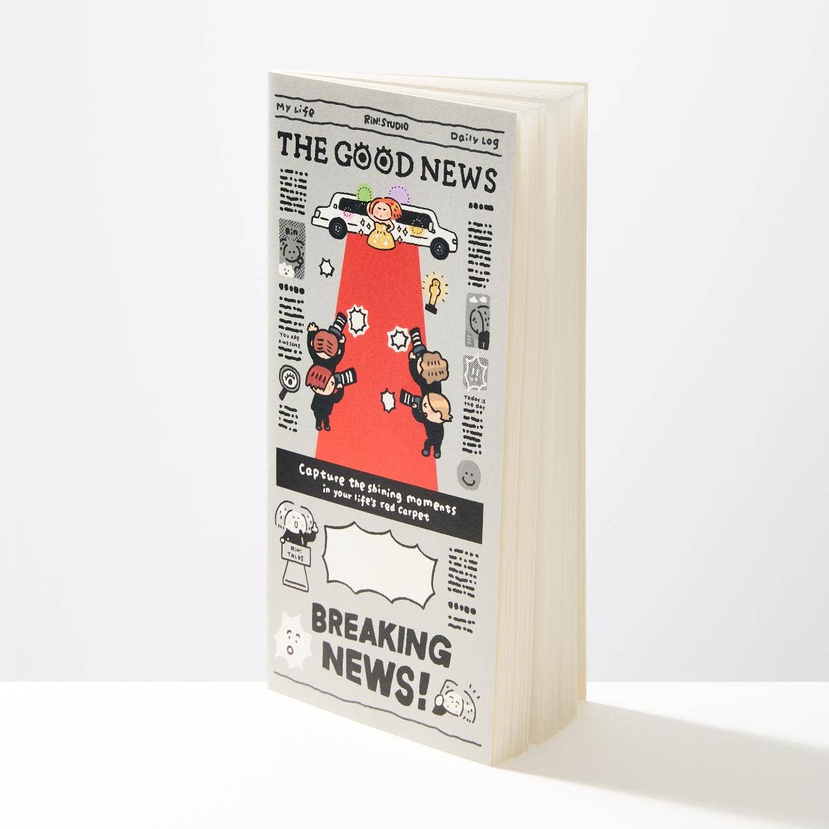 Dazzling World Traveler's Notebook Insert | RiN! Studio