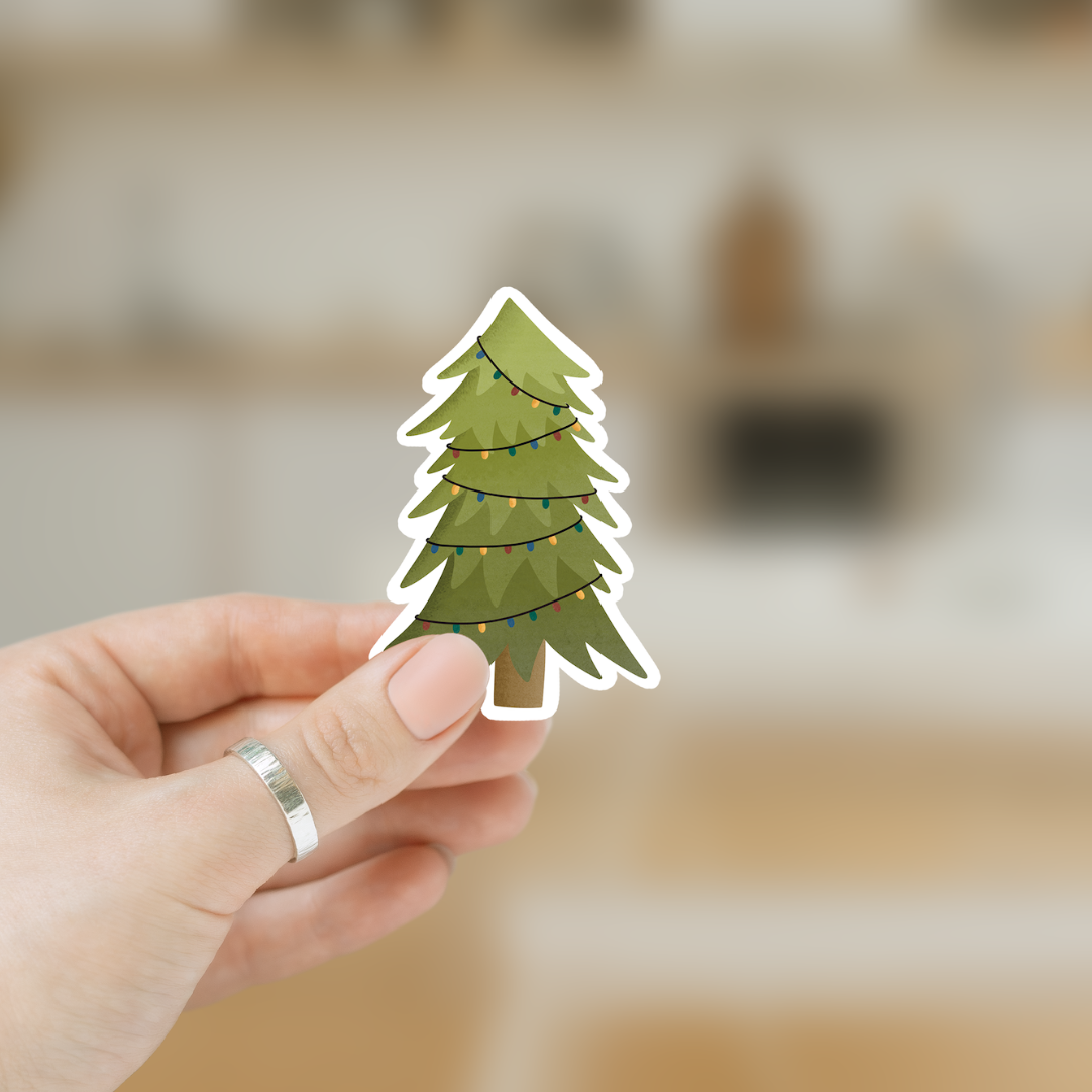 Pine Tree Vinyl Sticker | Tilda & Theo