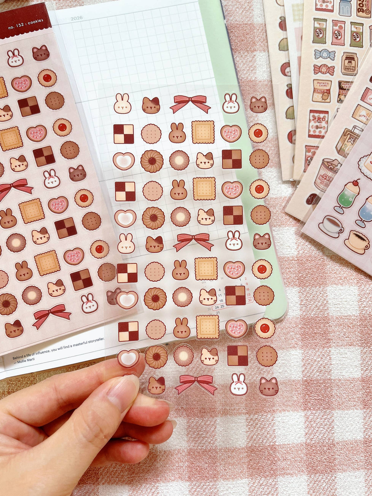 Cookies Sticker Sheet no.152 | Cherry Rabbit
