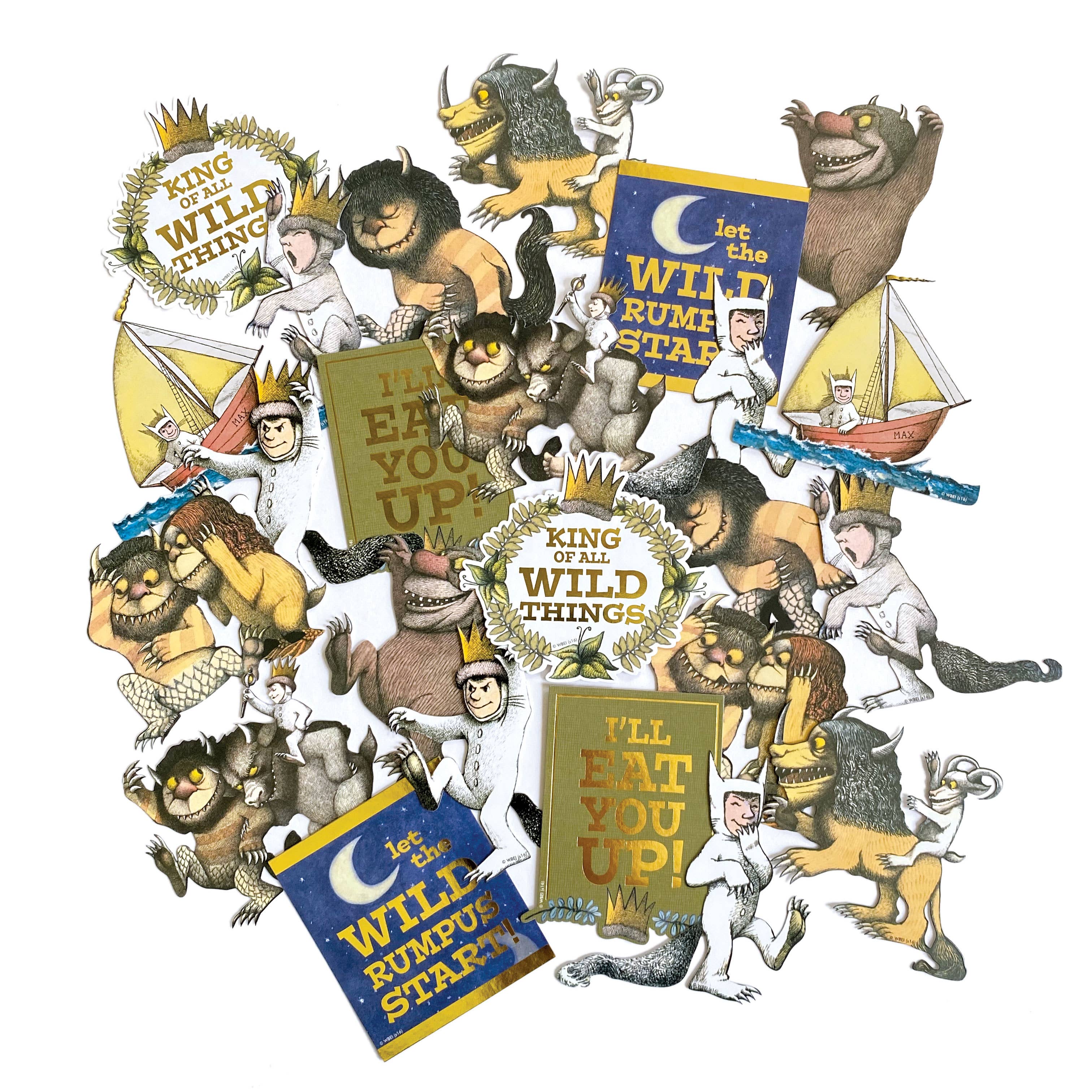 Where the Wild Things Are Diecut Stickers