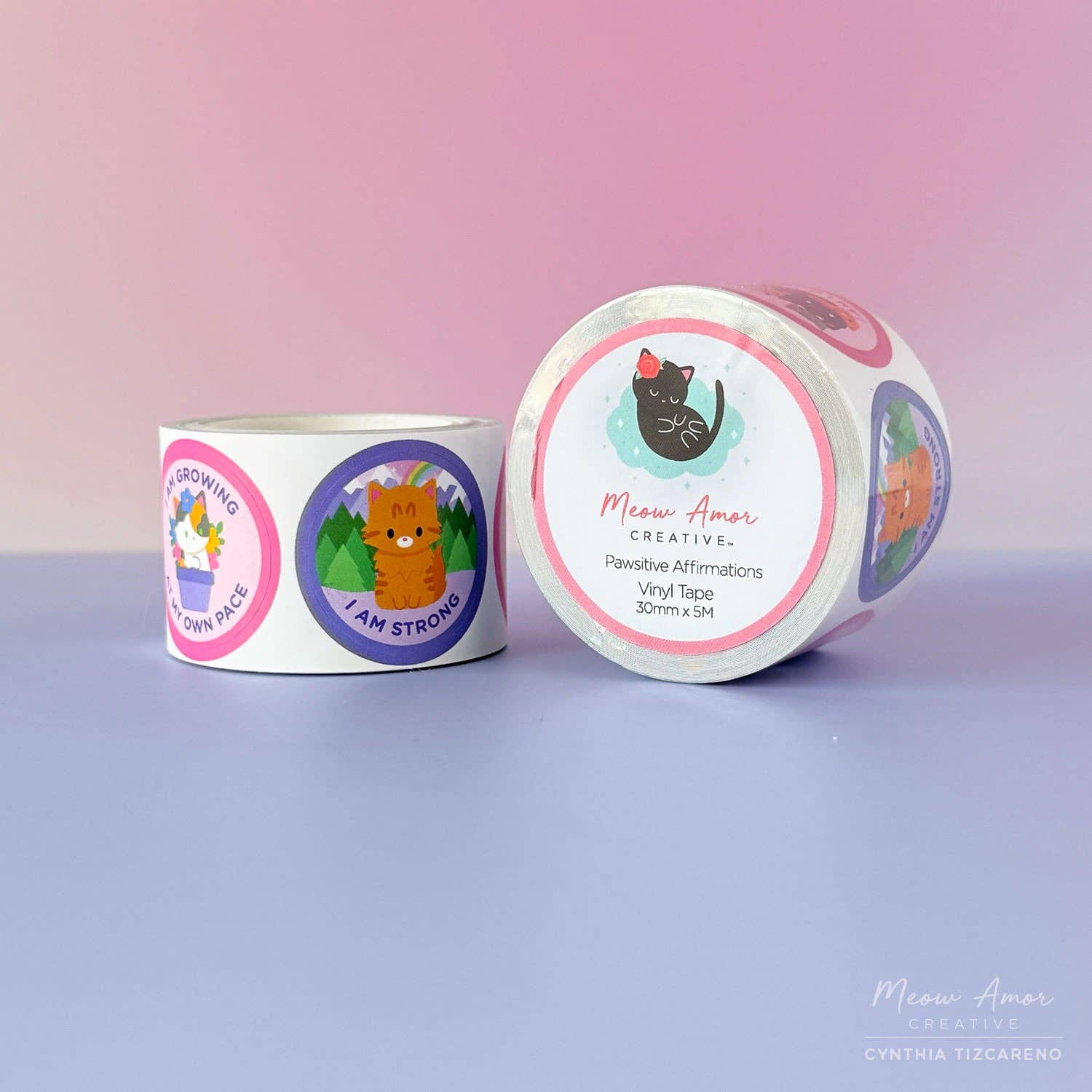 Pawsitive Affirmations Vinyl Tape