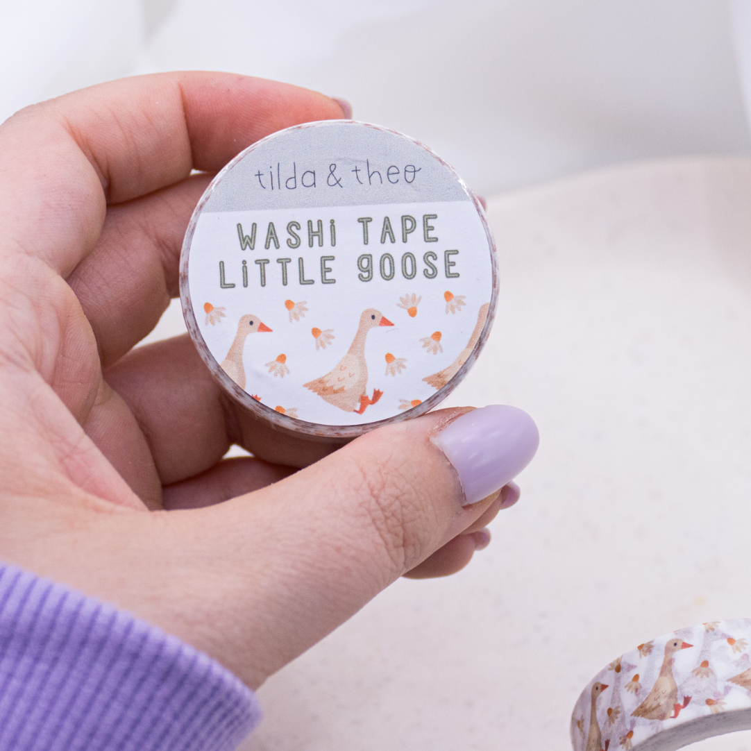 Geese Washi Tape | Tilda & Theo