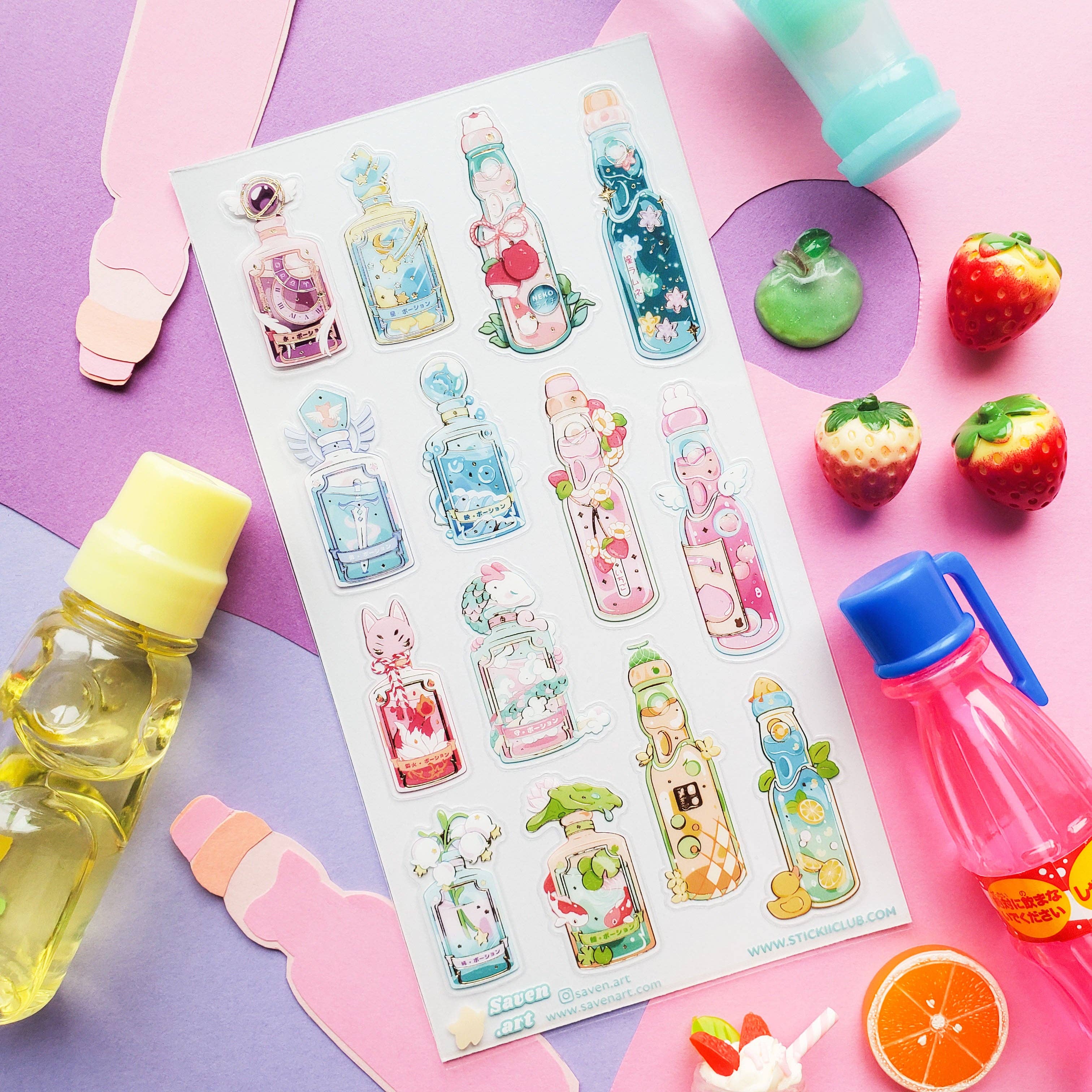 Enchanting Elixirs Sticker Sheet | Stickii