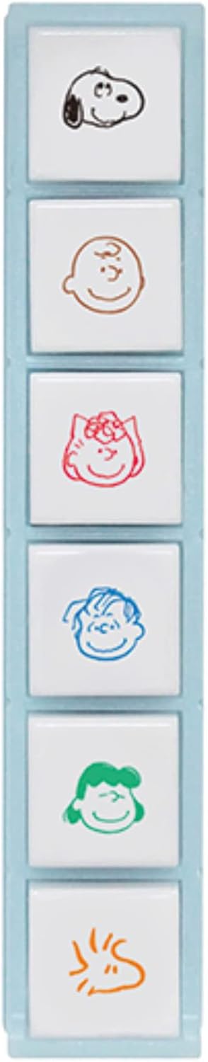 Snoopy Pochitto6 Friends Stamp | Kodomo no Kao