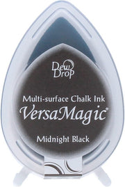 VersaMagic Dew Drop Chalk Ink, Midnight Black by Tsukineko | Papertail Fox