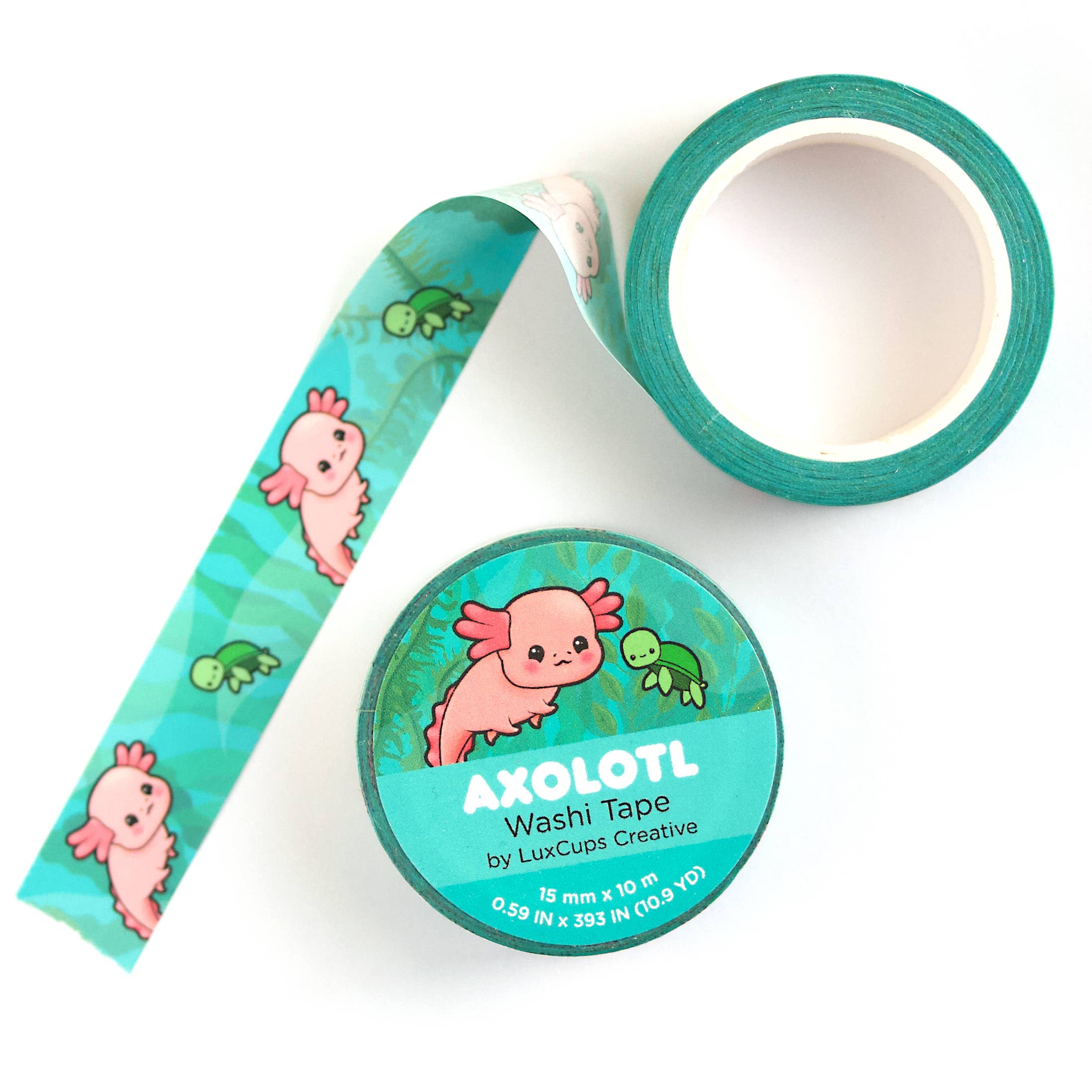 Axolotl Washi Tape | LuxCups Creative