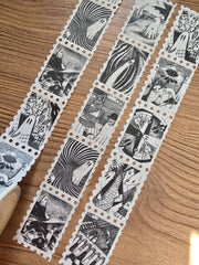 Creative Spirits Stamp Washi Tape #2 - Ghosts of Art History by Jon Turner | Papertail Fox