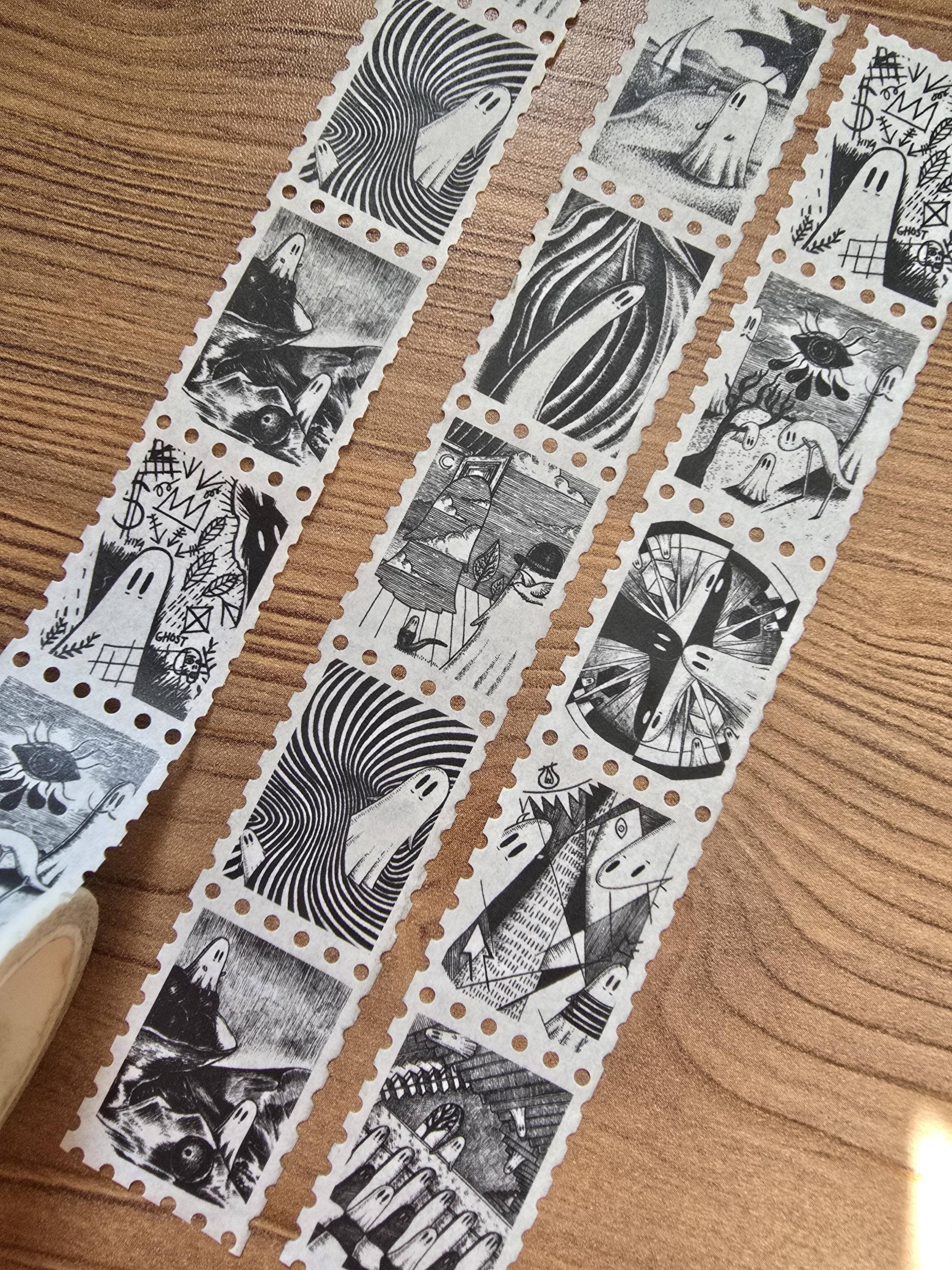 Creative Spirits Stamp Washi Tape #2 - Ghosts of Art History by Jon Turner | Papertail Fox