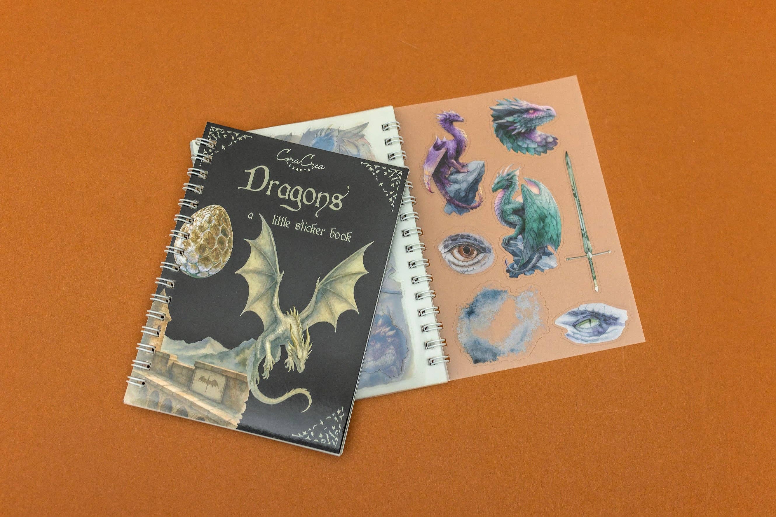 Dragons Sticker Book | CoraCreaCrafts