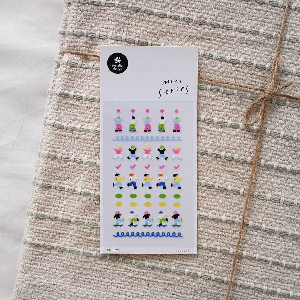 Tiny Friends Mini Sticker Sheet by Suatelier