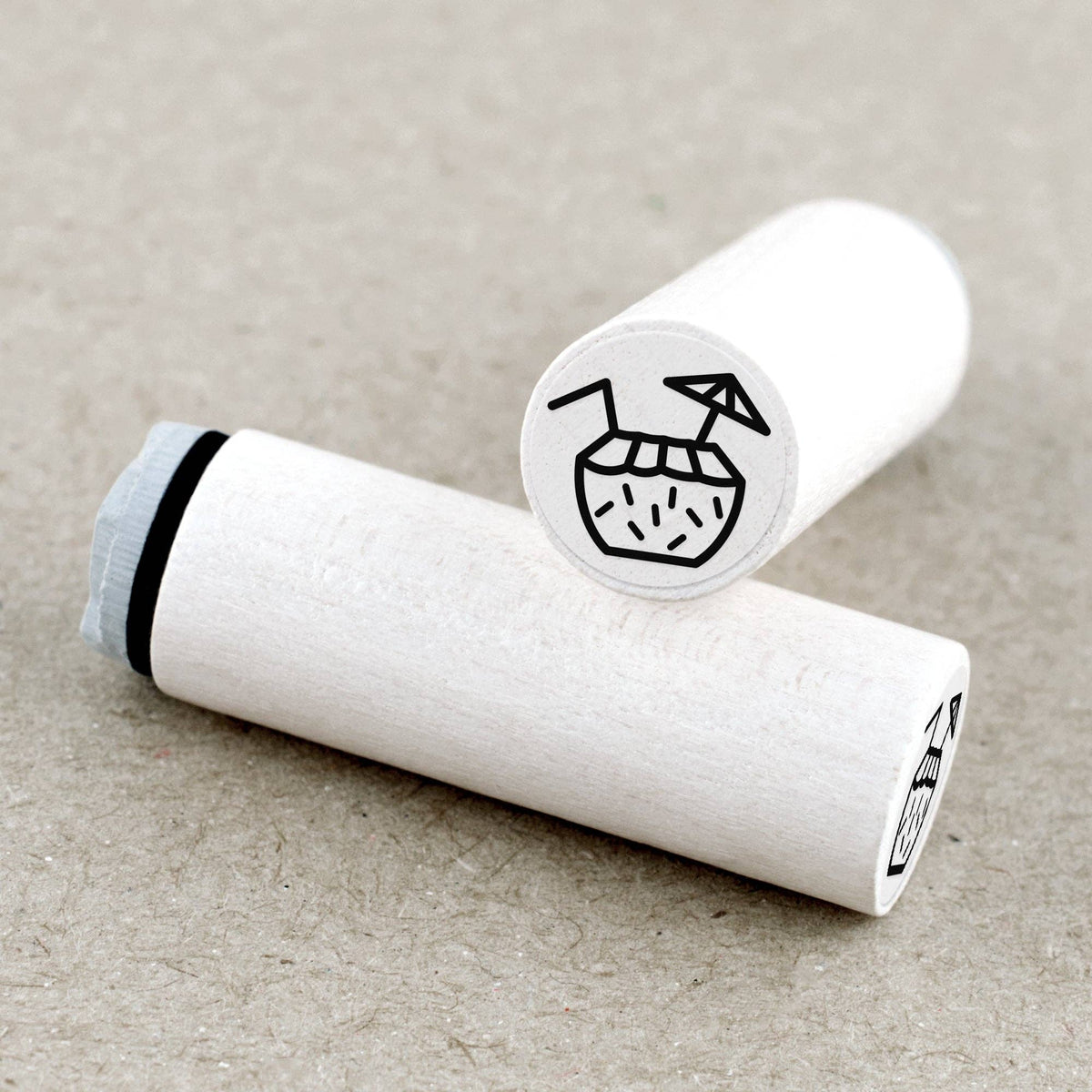 Coconut Drink Mini Stamp by Merry & Bright | Papertail Fox