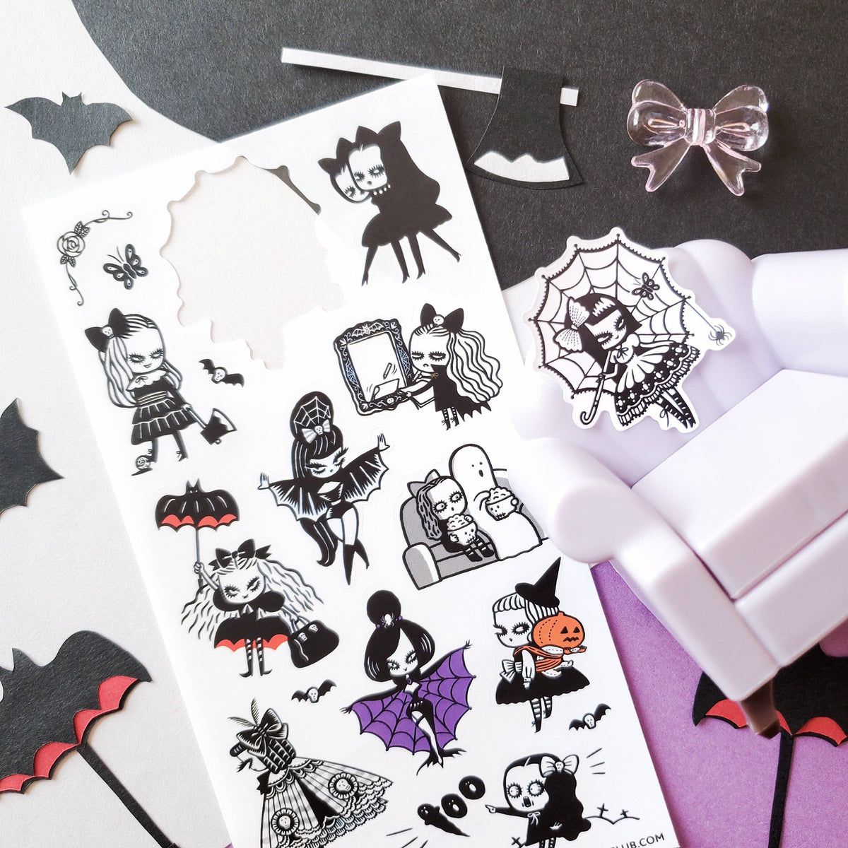 Creep it Cute Sticker Sheet | Stickii